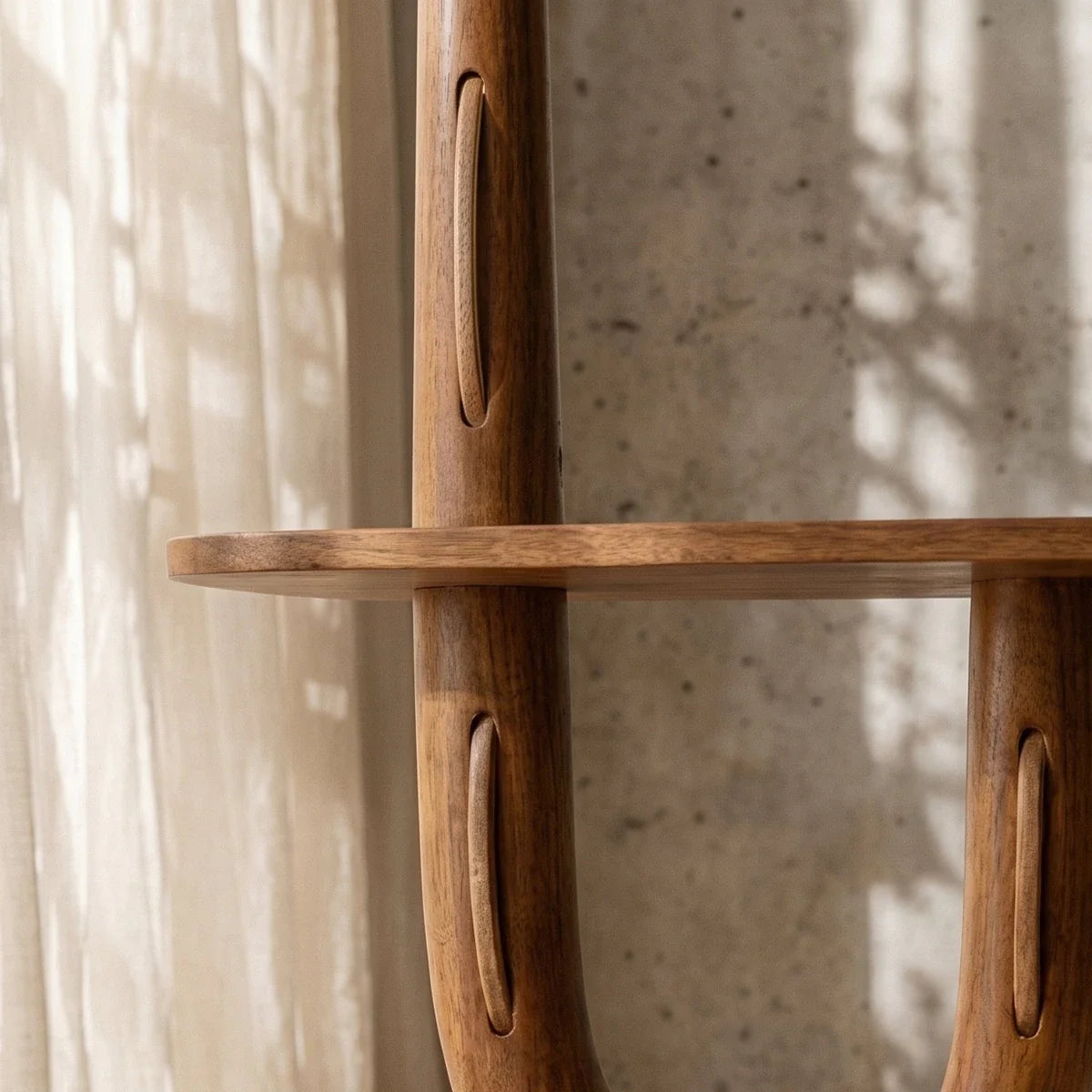 Solvaana Floor Lamp With Side Table