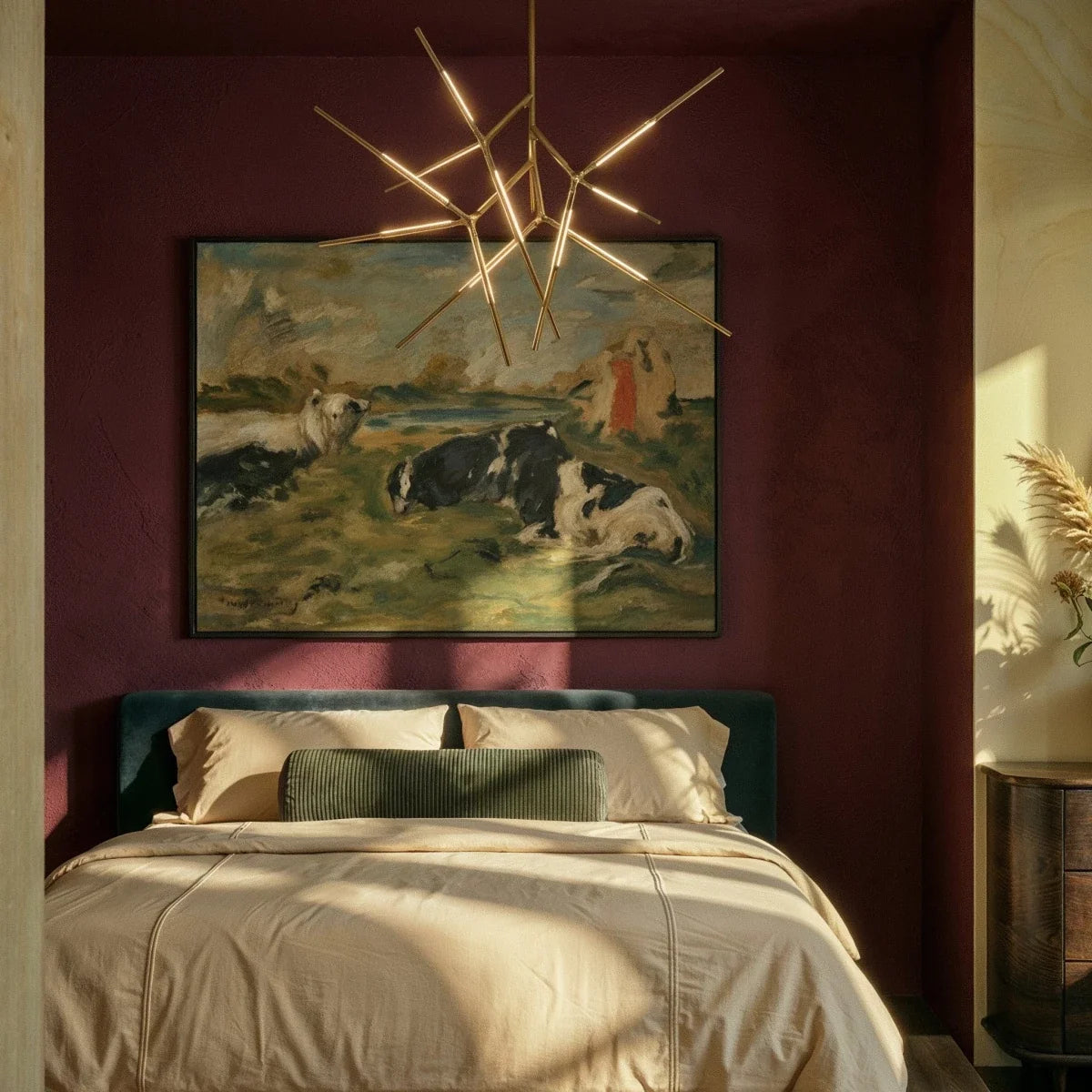 Spikey Chandelier