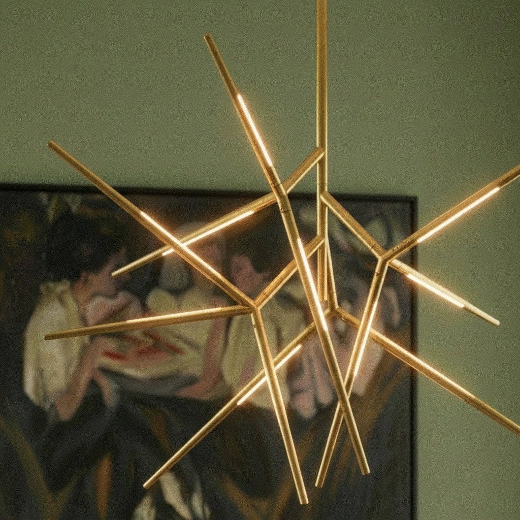 Spikey Chandelier