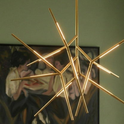 Spikey Chandelier