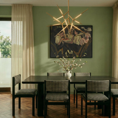 Spikey Chandelier