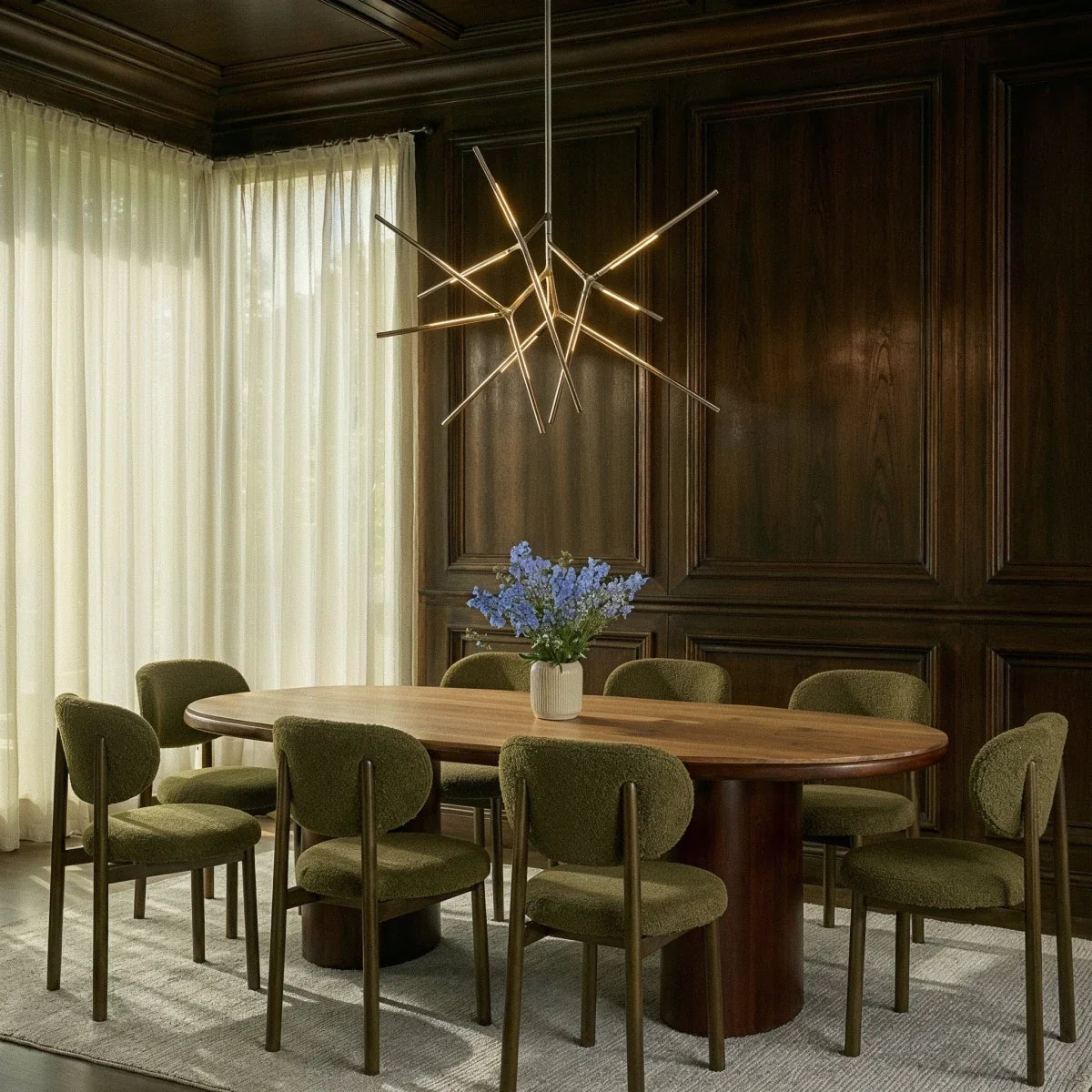 Spikey Chandelier