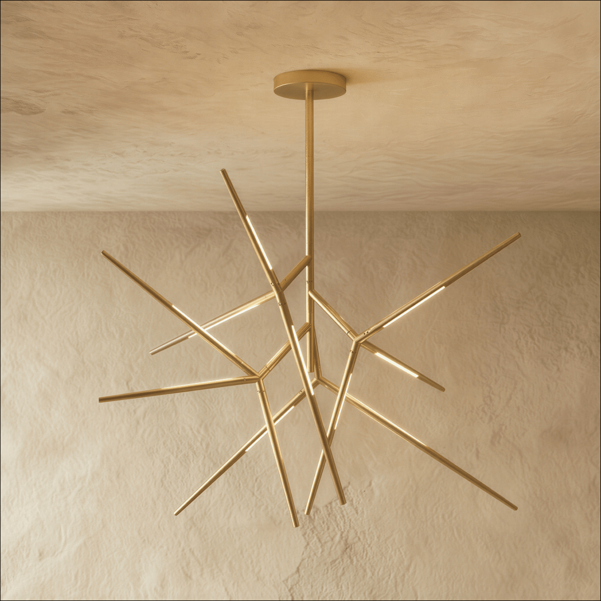 Spikey Chandelier