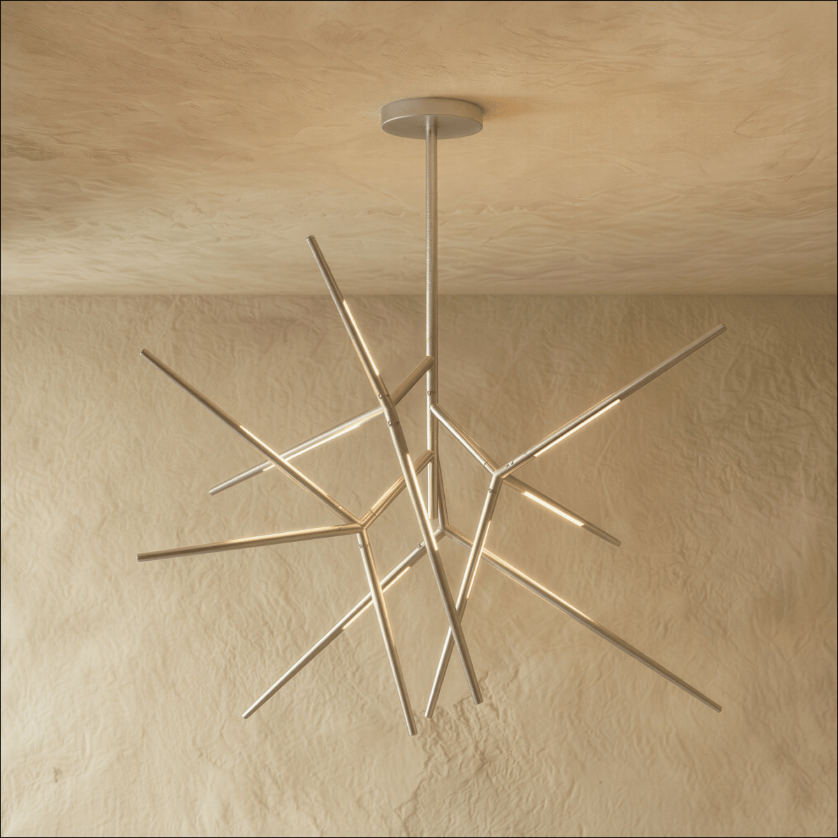 Spikey Chandelier