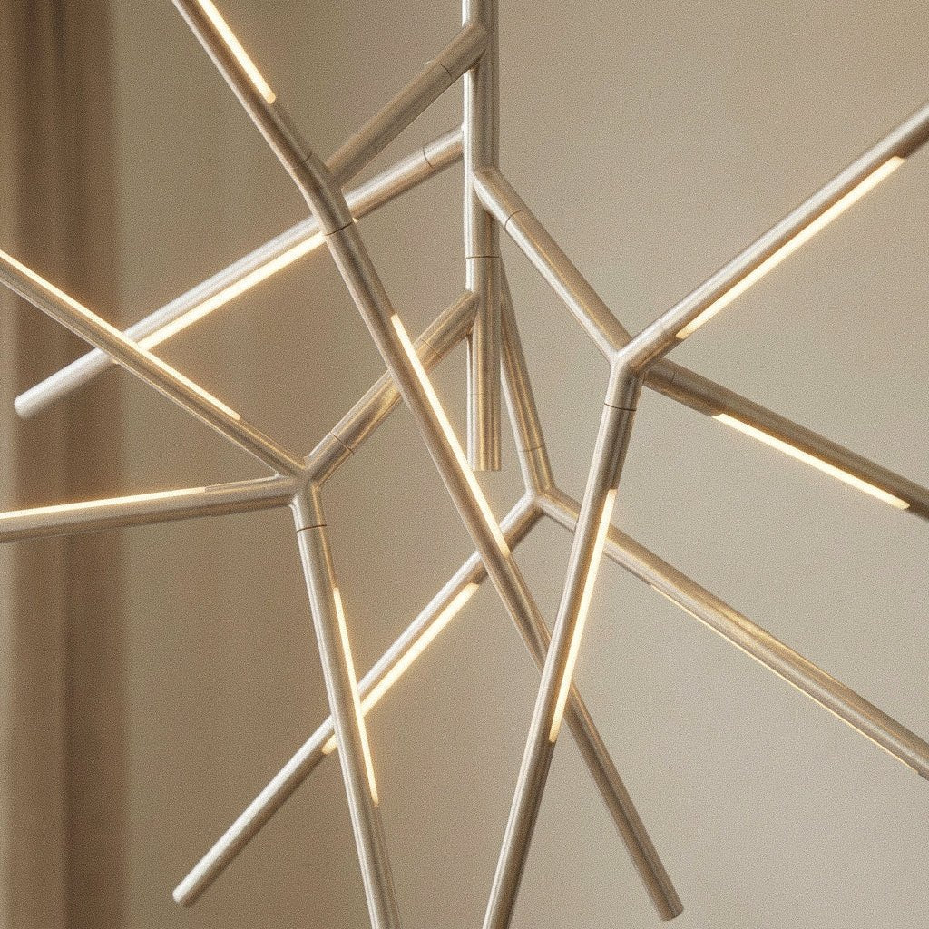 Spikey Chandelier
