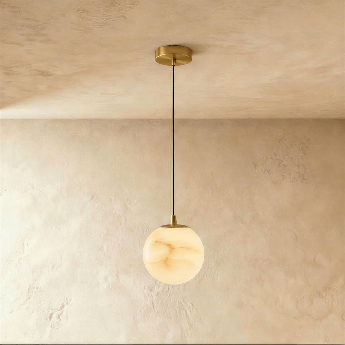 Tama Alabaster Chandelier Light