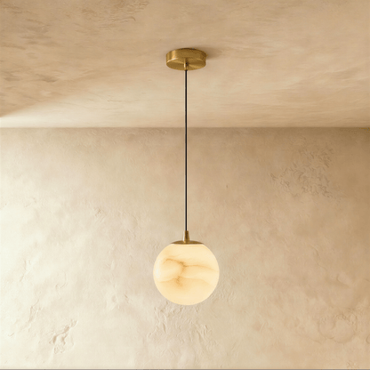 Tama Alabaster Chandelier Light