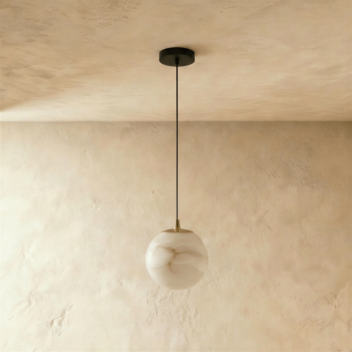 Tama Alabaster Chandelier Light
