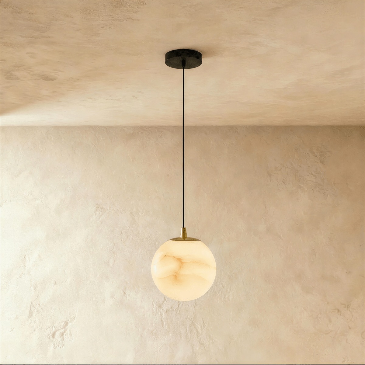 Tama Alabaster Chandelier Light