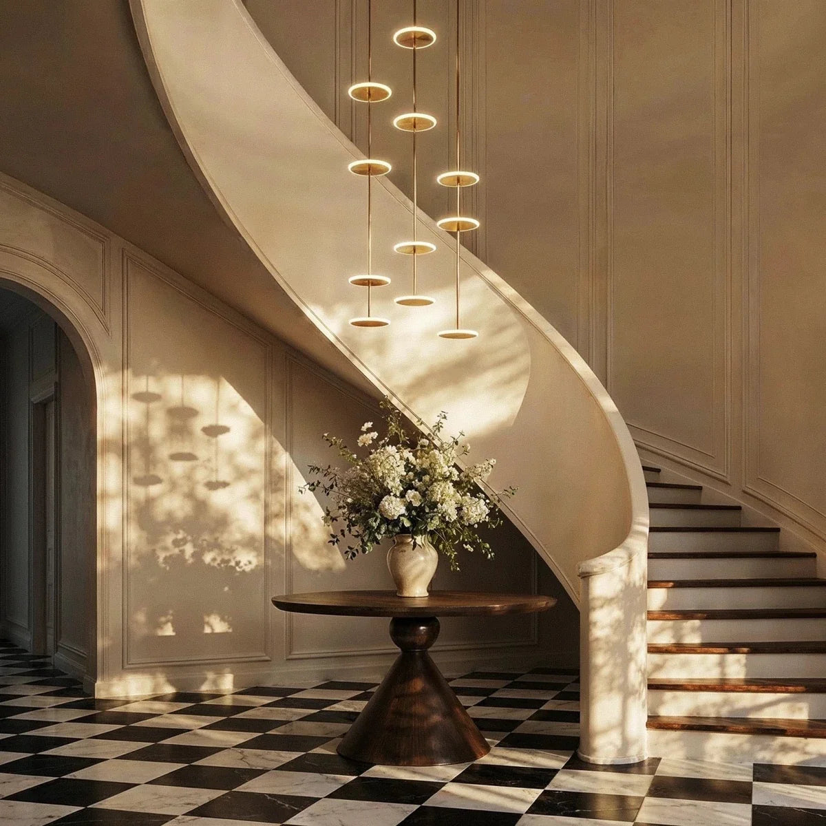 Themis Round Chandelier