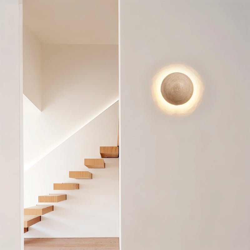 Tirov Travertine Wall Lamp