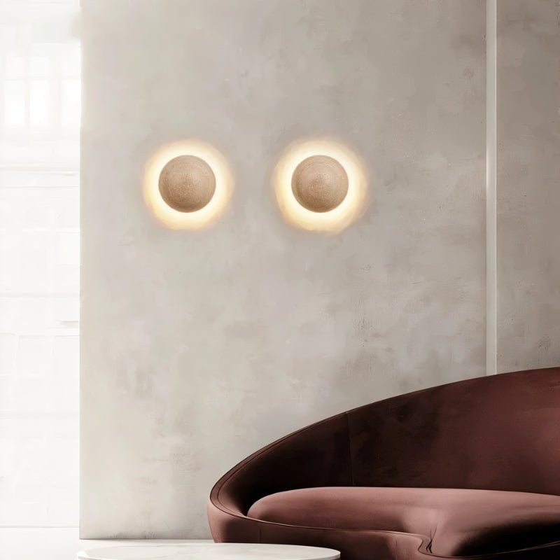 Tirov Travertine Wall Lamp