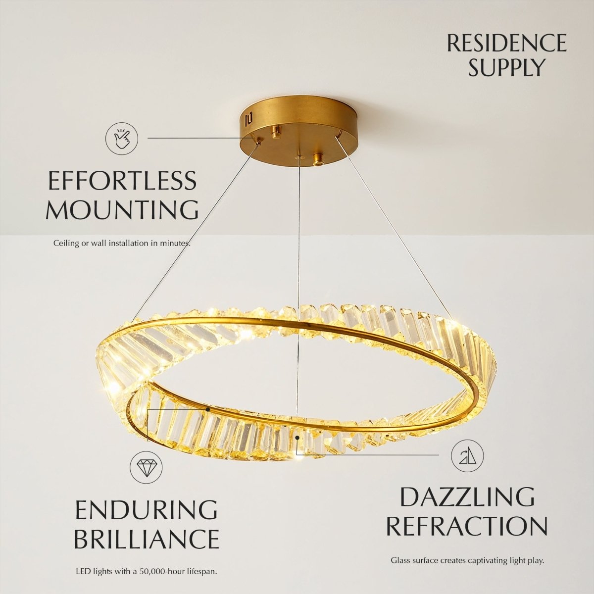 Tiwa Chandelier