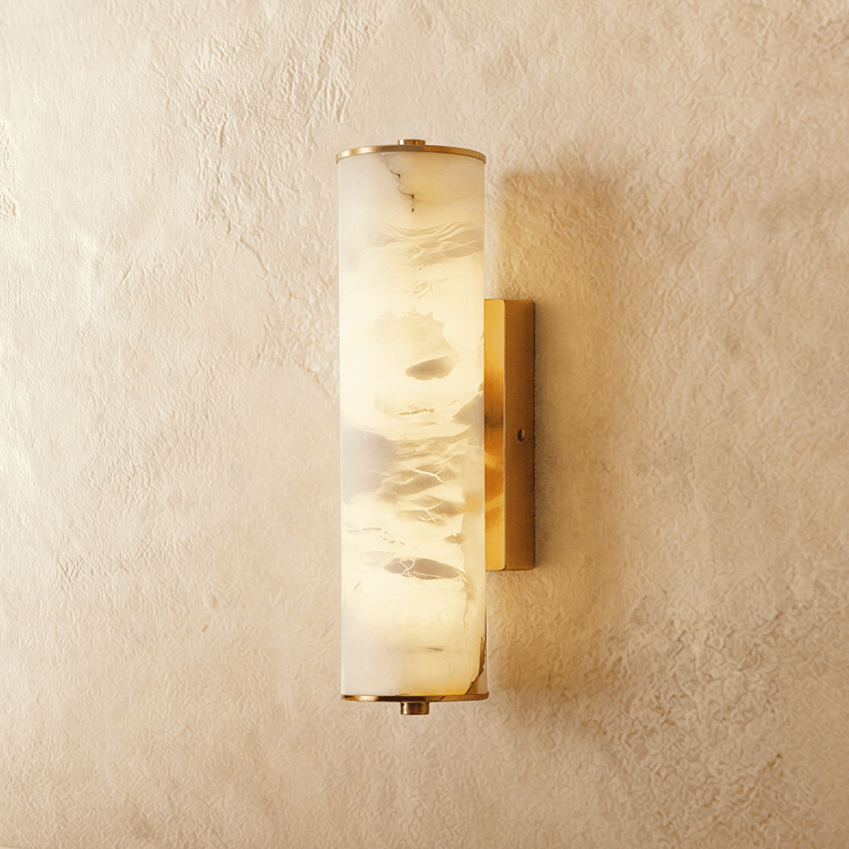 Tong Alabaster Wall Lamp