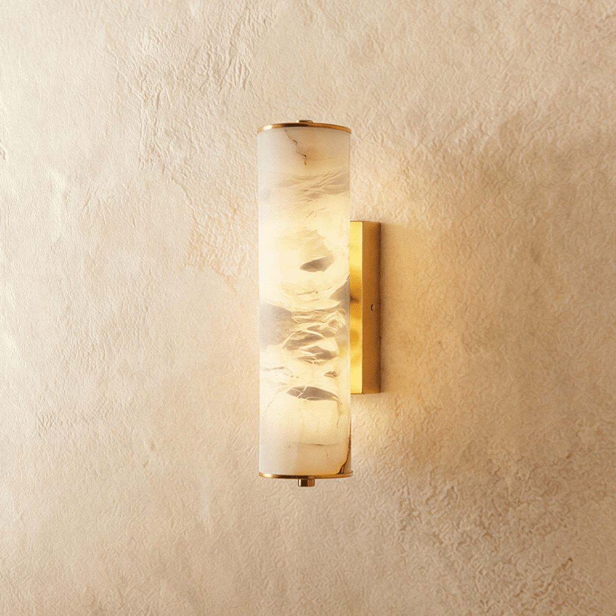 Tong Alabaster Wall Lamp