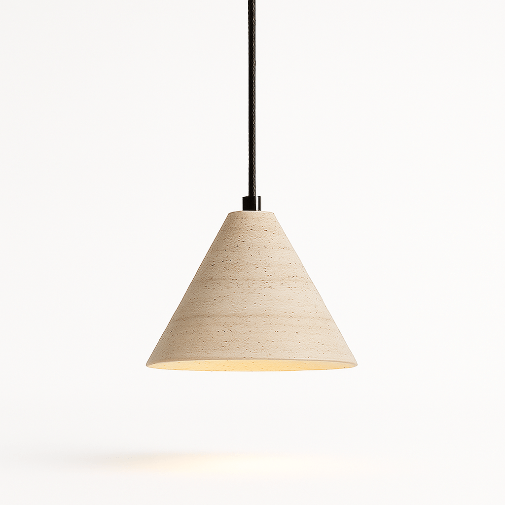 Travertine Pendant Light