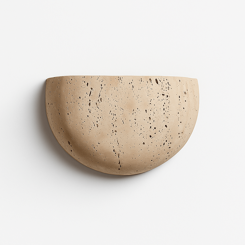 Valta Travertine Wall Lamp