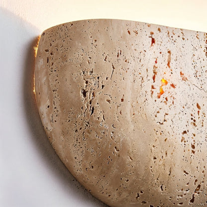 Valta Travertine Wall Lamp