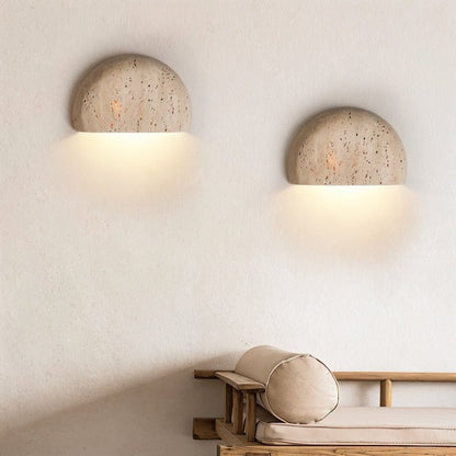 Valta Travertine Wall Lamp