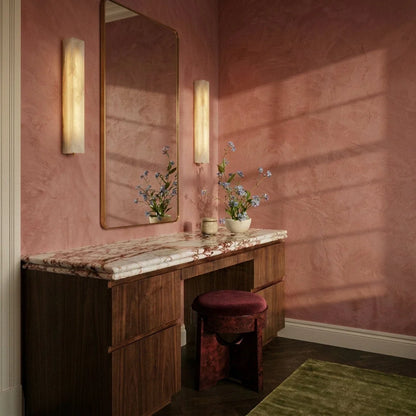 Vectis Alabaster Wall Sconce