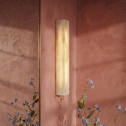Vectis Alabaster Wall Sconce