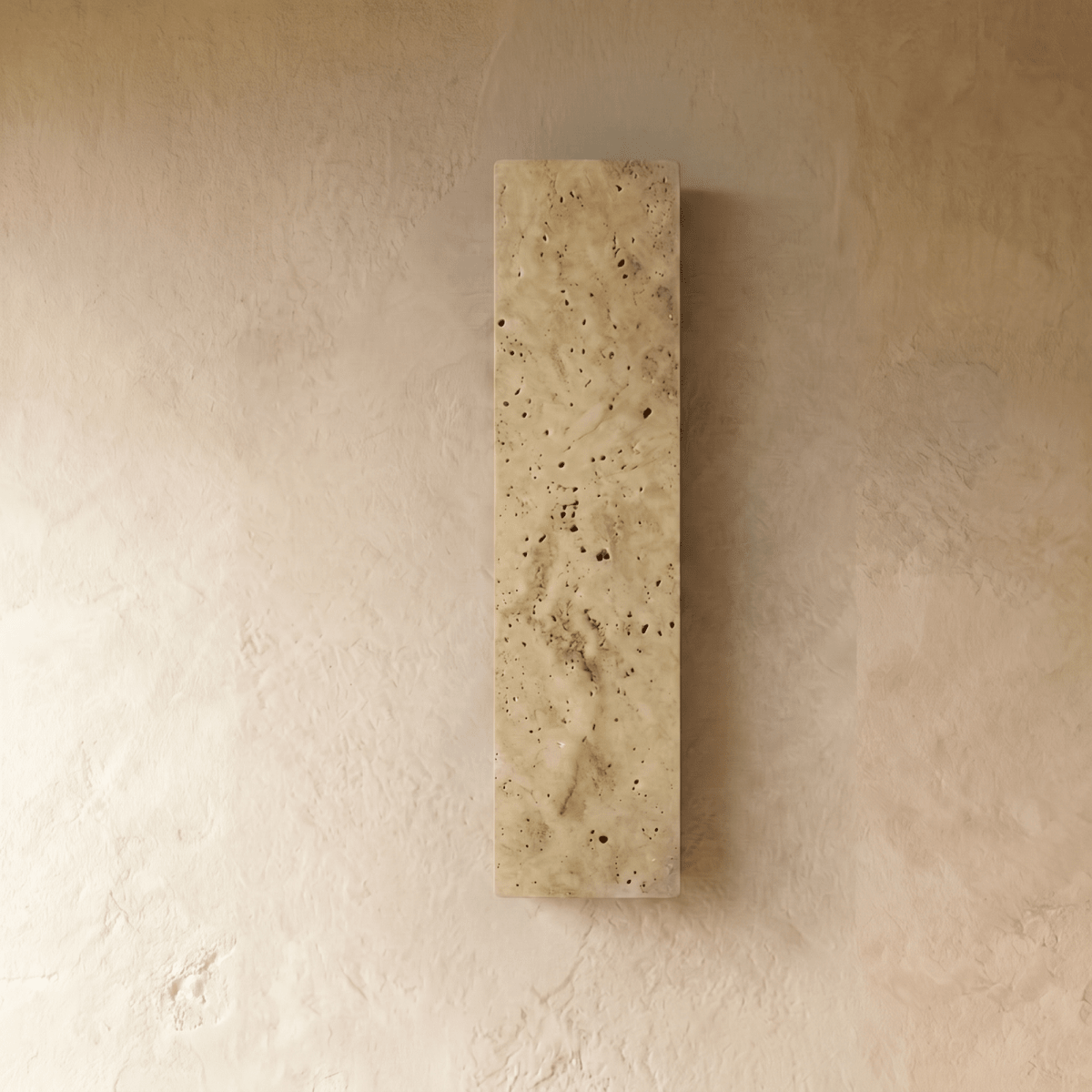 Veil Travertine Wall Lamp