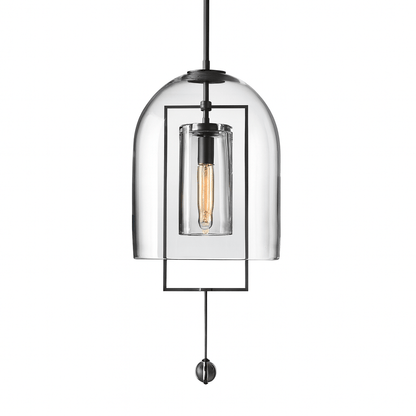 Vintage Glass Lantern Pendant Lights