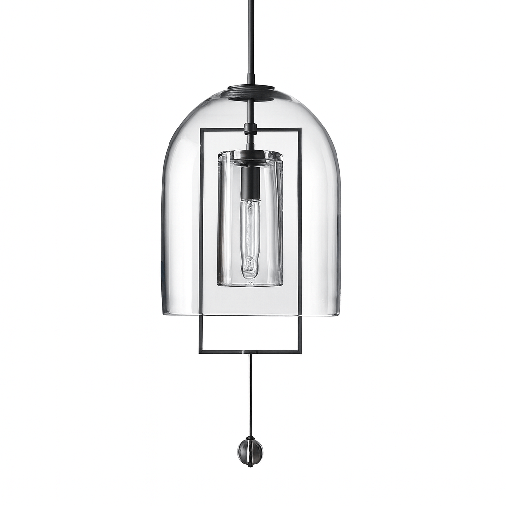 Vintage Glass Lantern Pendant Lights