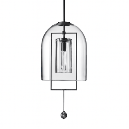 Vintage Glass Lantern Pendant Lights
