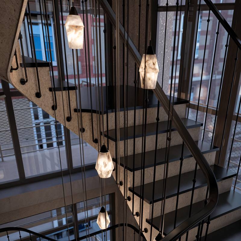 Viviana Alabaster Pendant Light