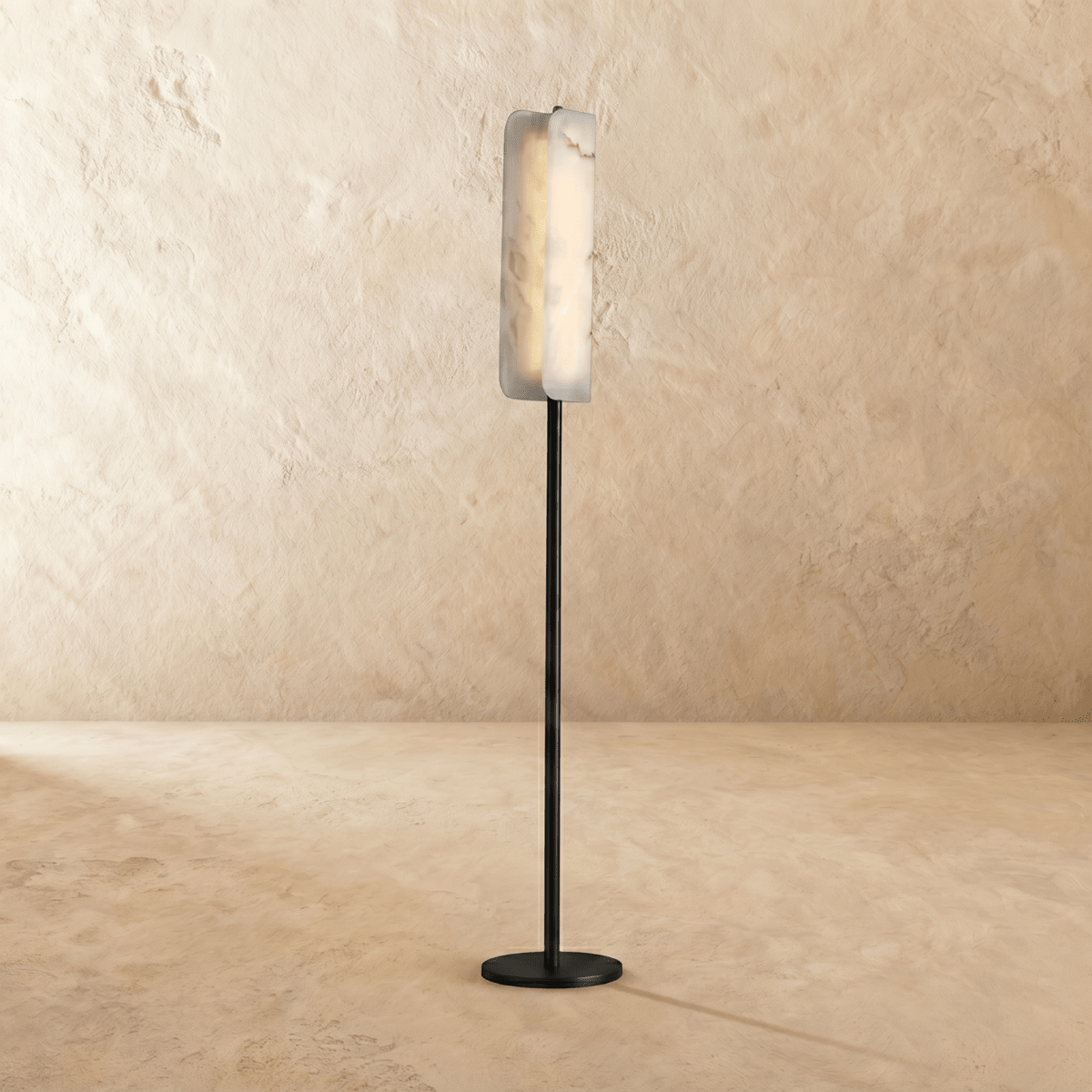 Zazu Alabaster Floor Lamp