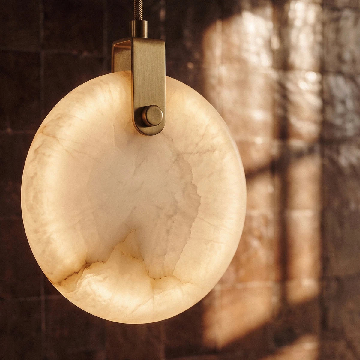 Zenqua Alabaster Pendant Light