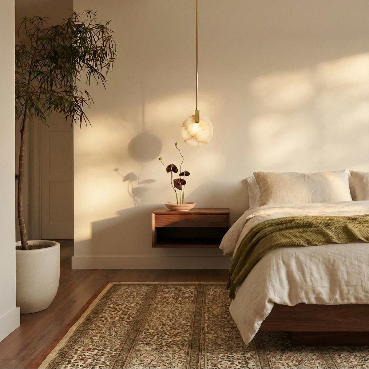 Zenqua Alabaster Pendant Light