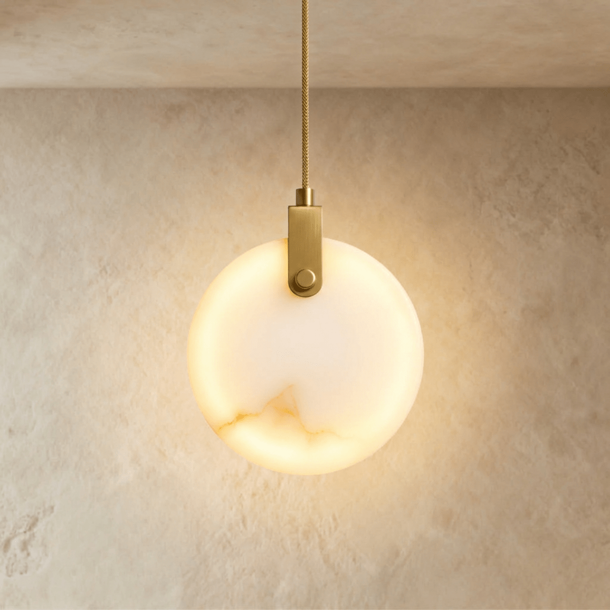 Zenqua Alabaster Pendant Light