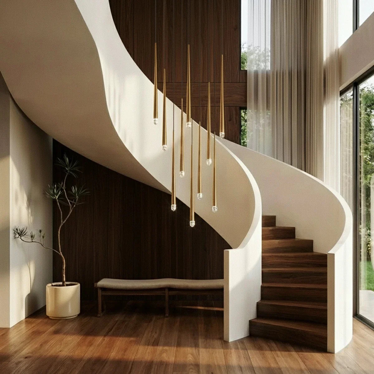 Zimra Staircase Chandelier